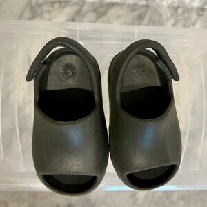 Adidas Gray Yeezy Toddler Slides